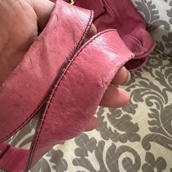 Mulberry Hot Pink Leather Tote Bag - Picture 13 of 15